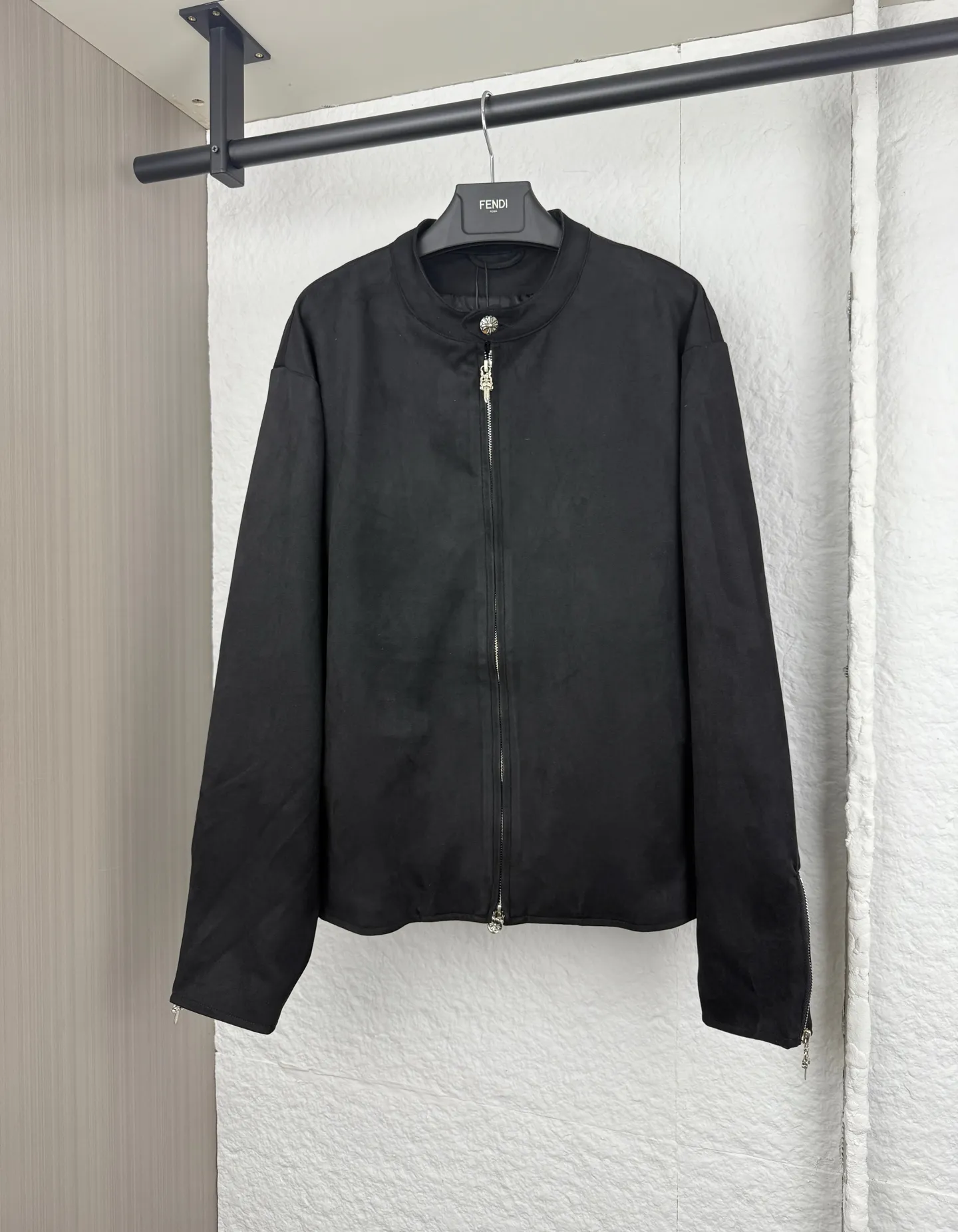 P580 Chrome Hearts Chrome Hearts Cuff Zipper Jacket S/M/L/XL
